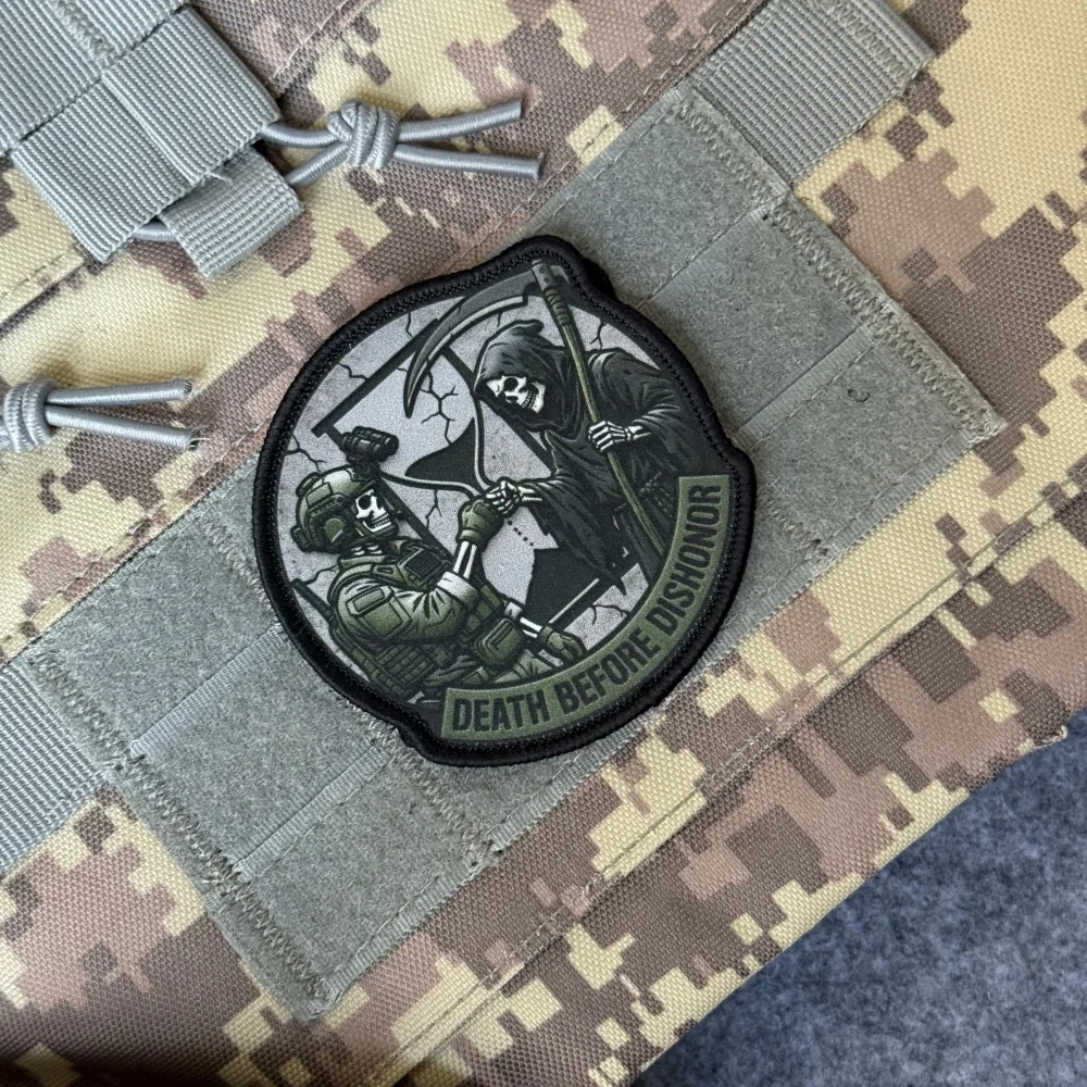 Фото Тактическая нашивка Skull & Reaper 