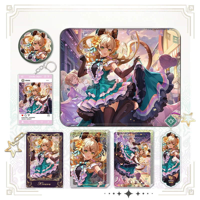 Брелок для ключей Genshin Impact Carnival вечерние игровой периферический Мексиканская