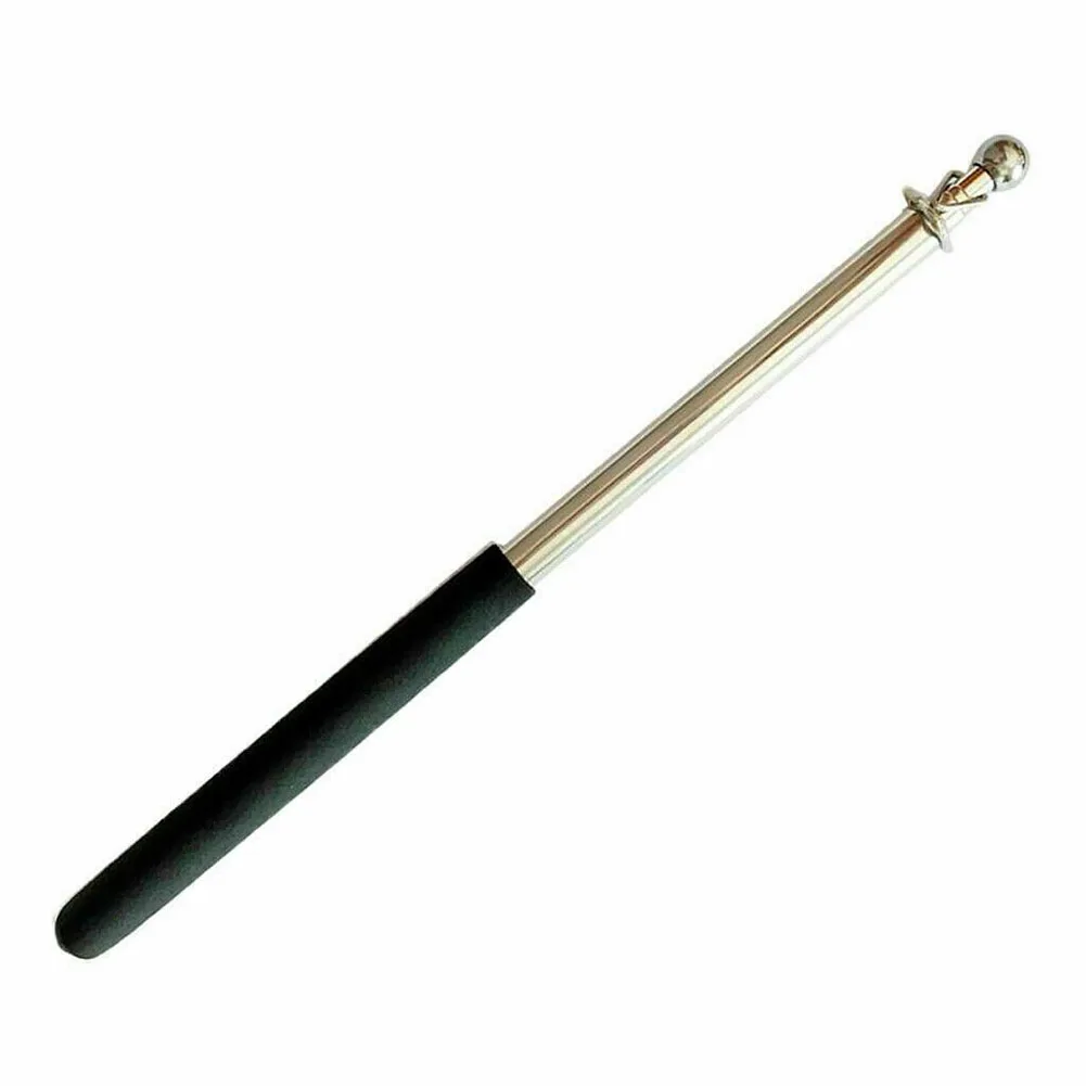 

Teaching Tools Flag Pole Flag Pole Telescopic Durable Easy To Carry Retractable Stainless Steel Flagpole Guide Tool