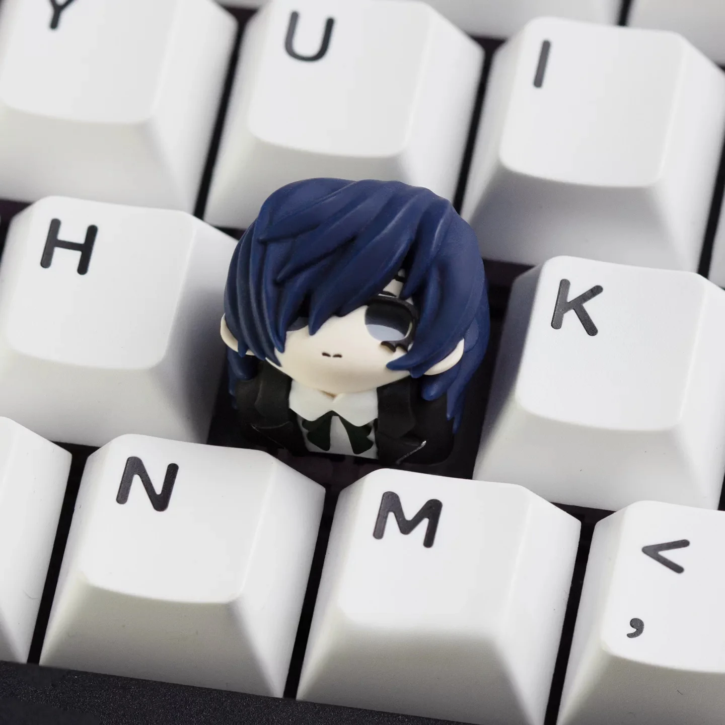 Фото Кейкап из смолы Ren Amamiya Makoto Yuki Persona 5 Persona 3, кастомный, для механической клавиатуры, клавиша ESC, аниме-стиль, в наличии, подарок №3