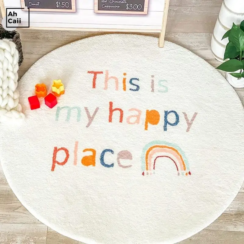 

Пушистый круглый ковер YTENGZ для гостиной и спальни