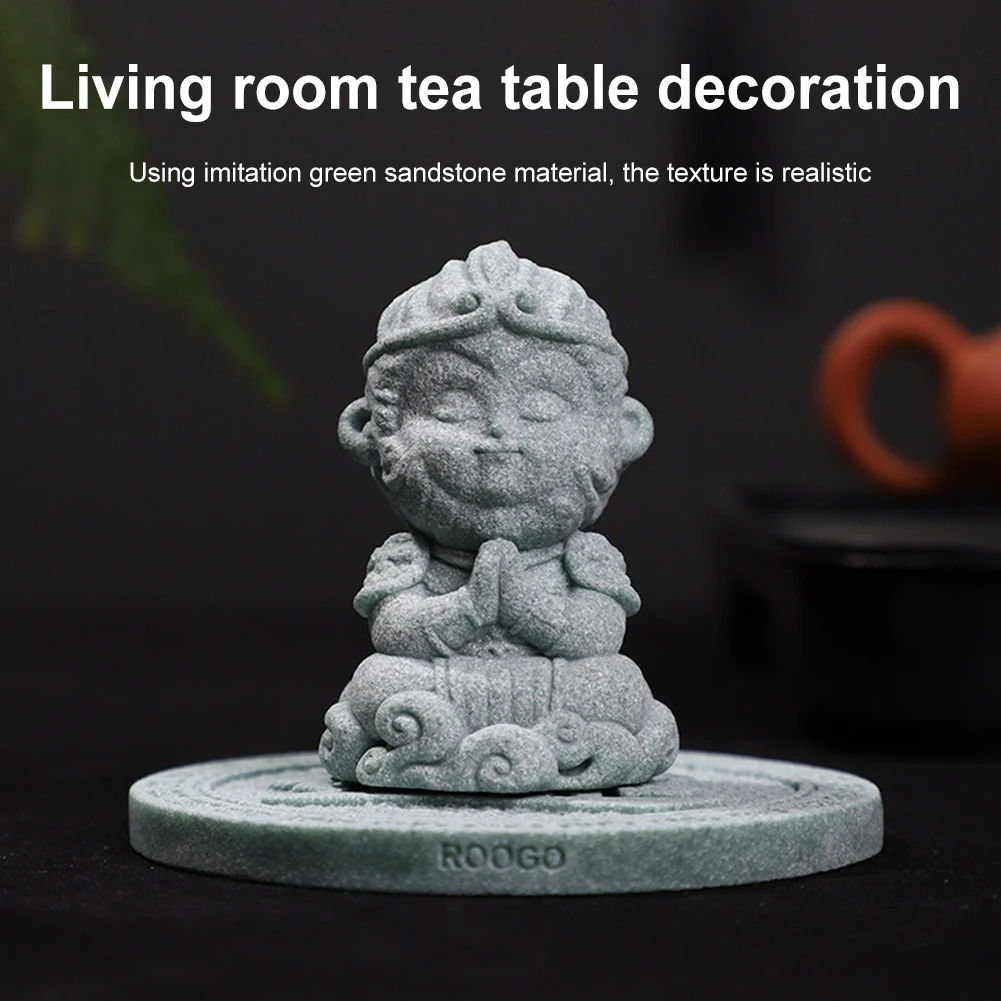 Настольное украшение Сунь-Укун смоляная статуя короля обезьян Укун Будды