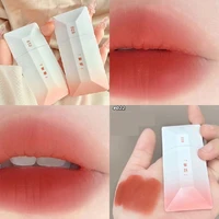 velvet matte lipstick blush waterproof long lasting flat card lipgloss non stick cup lip tint lip glaze makeup cosmetic