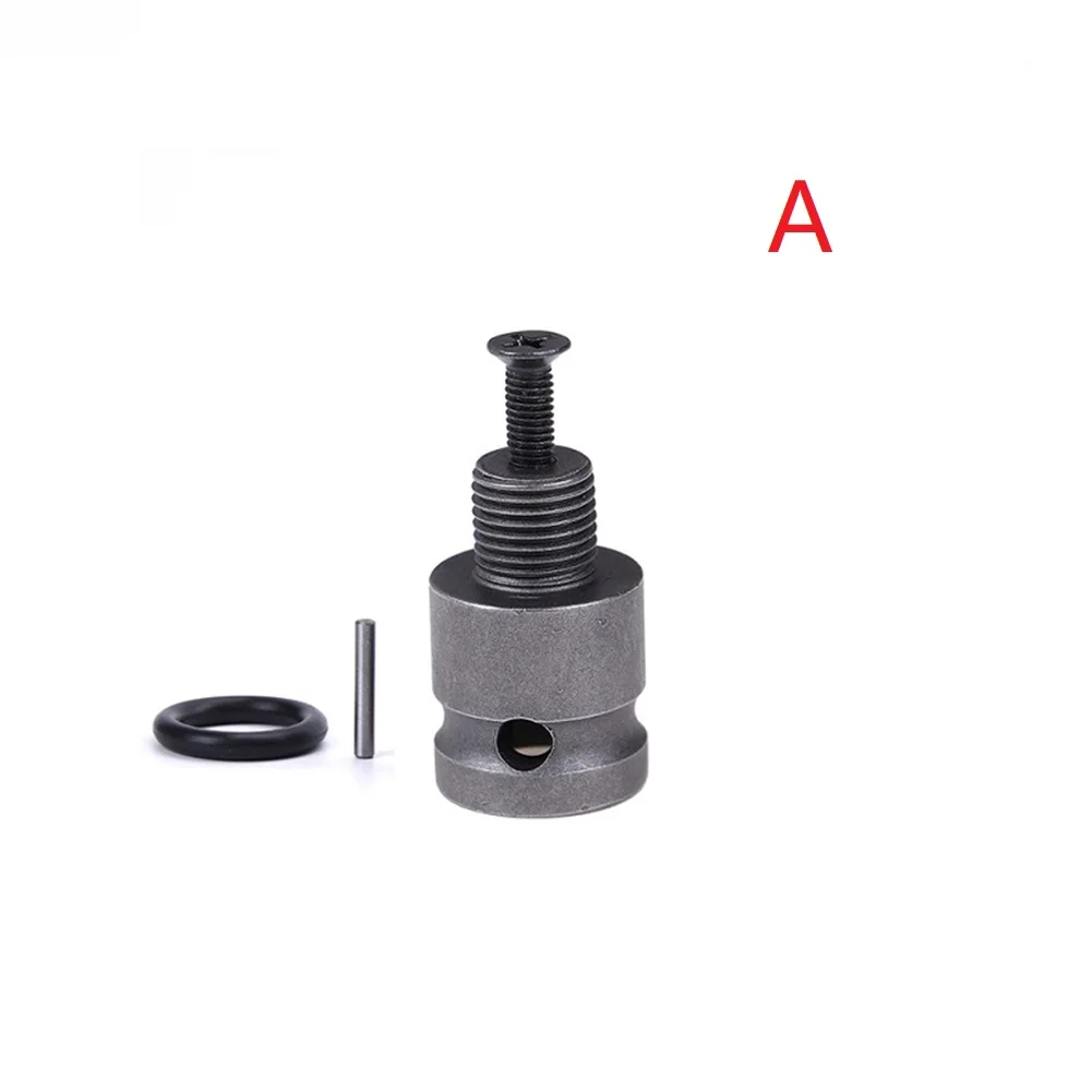 

With Screw Drill Chuck Adaptor High Strength W/aprons&bolts Workshop 1/2-20UNF 3/8-24UNF Conversion Drill Bits