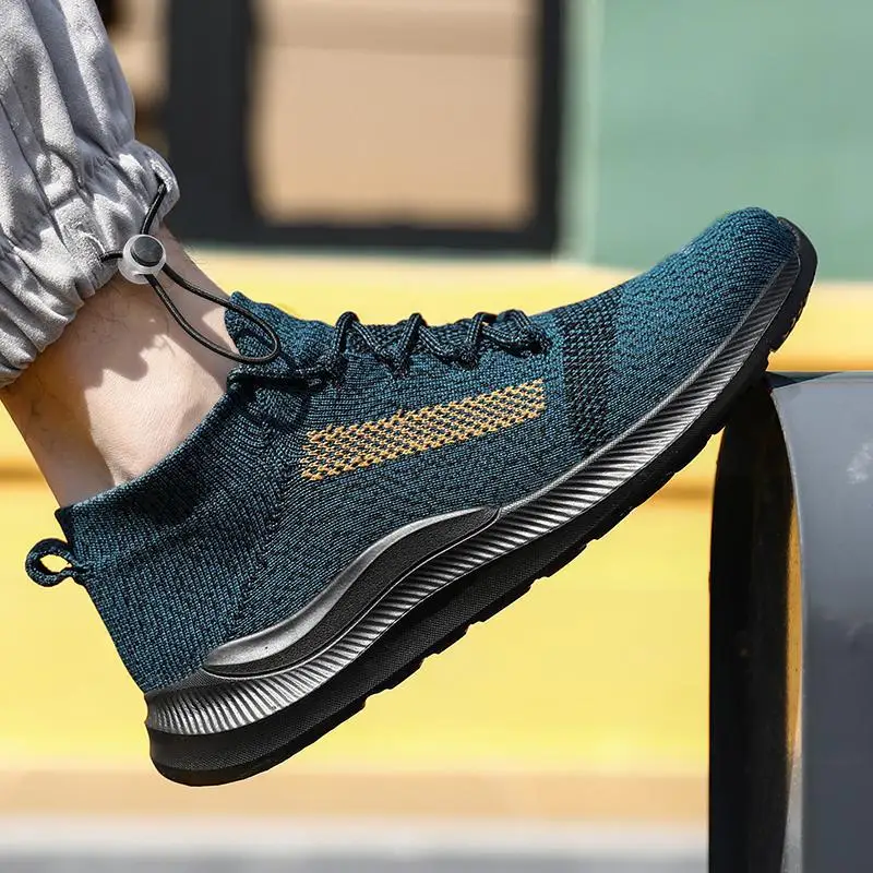 

Men's Shoes Fall Slip-on Sports and Leisure Flat Shoes Business Formal Men's Leather Shoes Black Wear-Resistant Work Fashionable