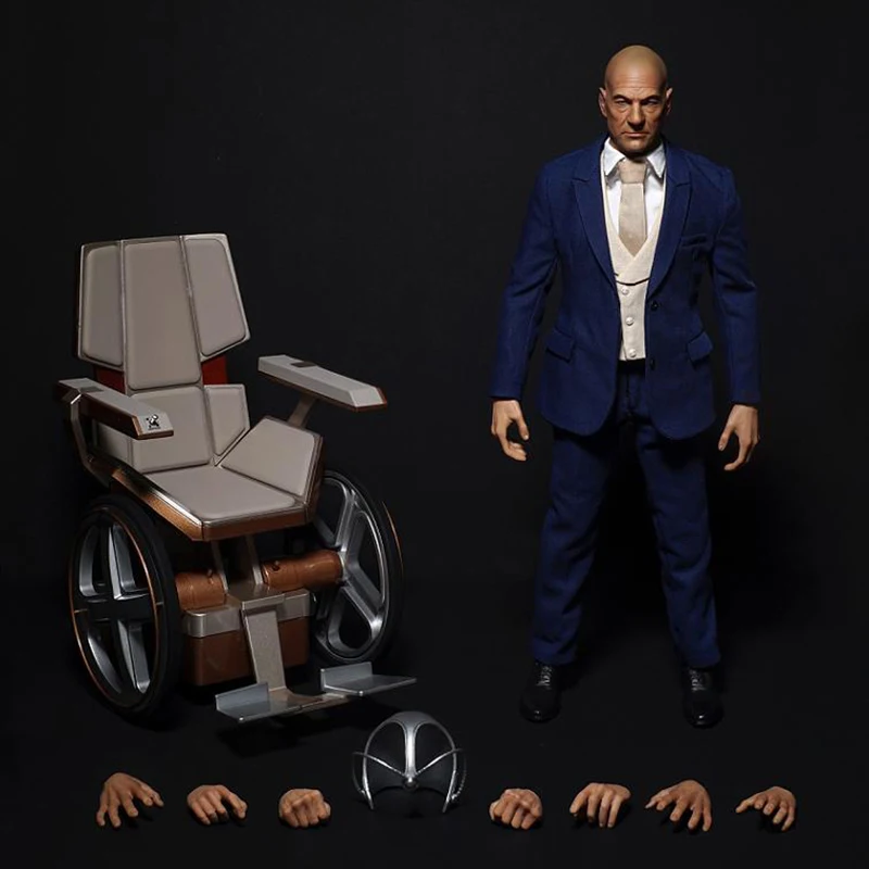 

Collectible Full Set 1/6 Professor X Charles Xavier Doctor X Action Figure for Fans Collection Gifts