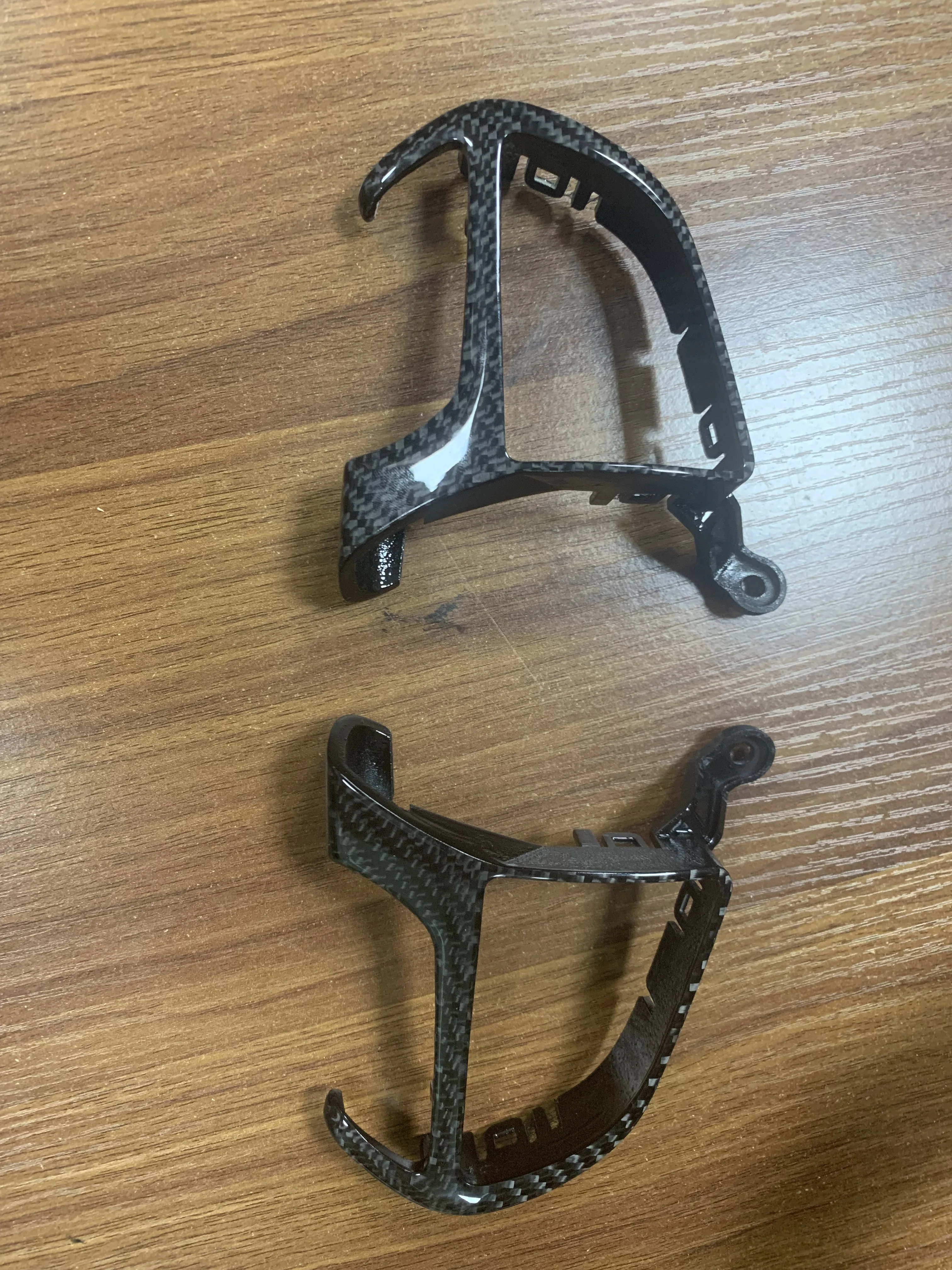 Чехол с кнопкой из настоящего углеродного волокна для DODGE CHALLENGER HELLCAT CHARGER SRT