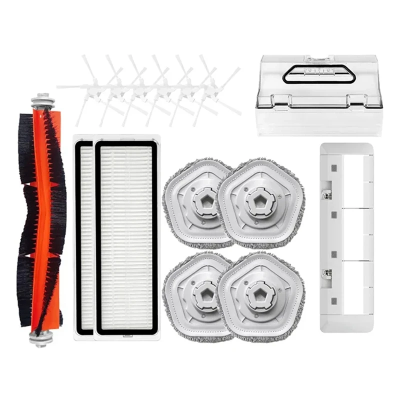 

For Dreame Bot W10 / W10 PRO Accessories Vacuum Cleaner HEPA Filter Main Side Brush Mop Cloth Pad Parts Accessories Kit