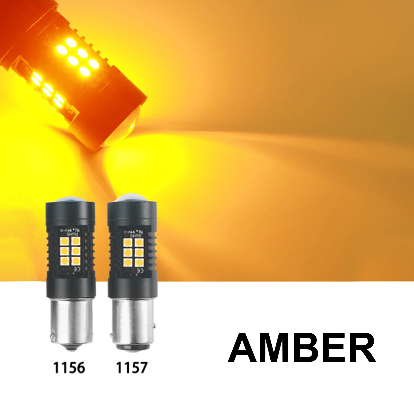 1 шт. 1157 BA15S 21 Вт автомобильные стоп-сигналы задние противотуманные фары 3030 21SMD