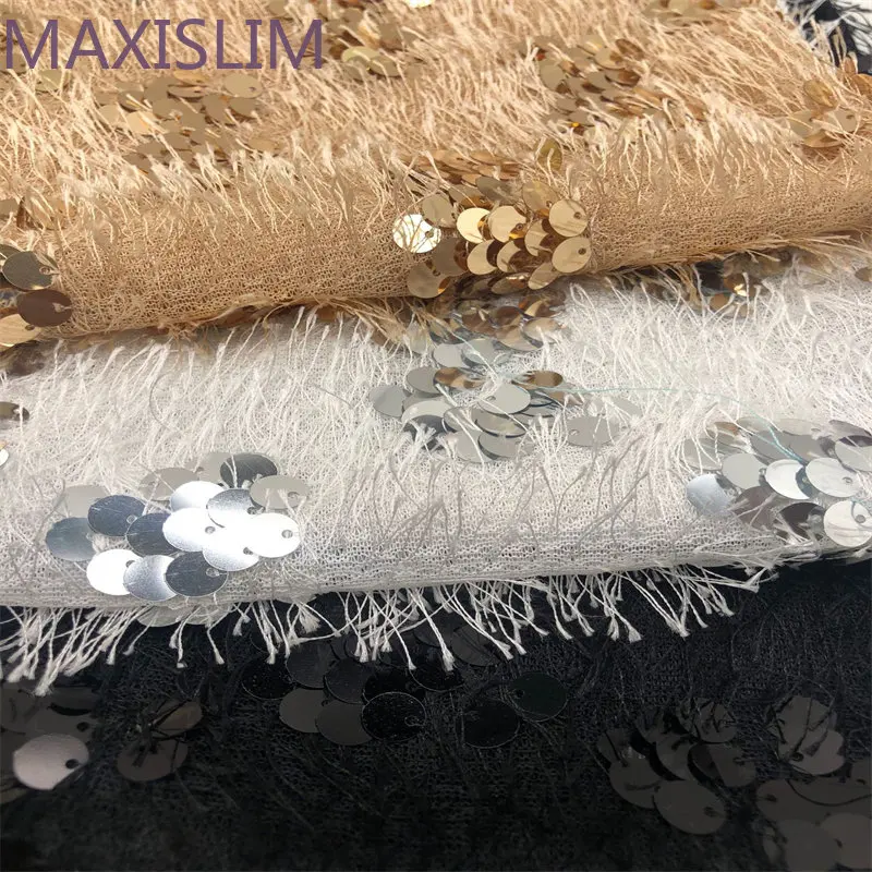 Новая Вельветовая вышивка с блестками 9 мм ткань сделай сам для шитья костюмов