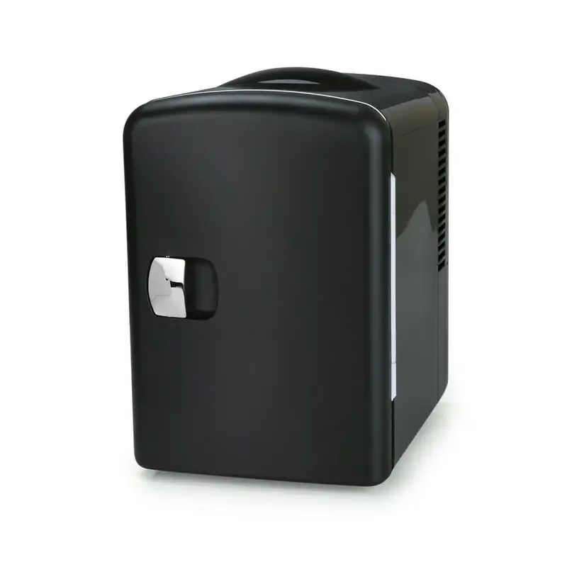 

Can Mini Fridge Beverage and Skincare Refrigerator, Black