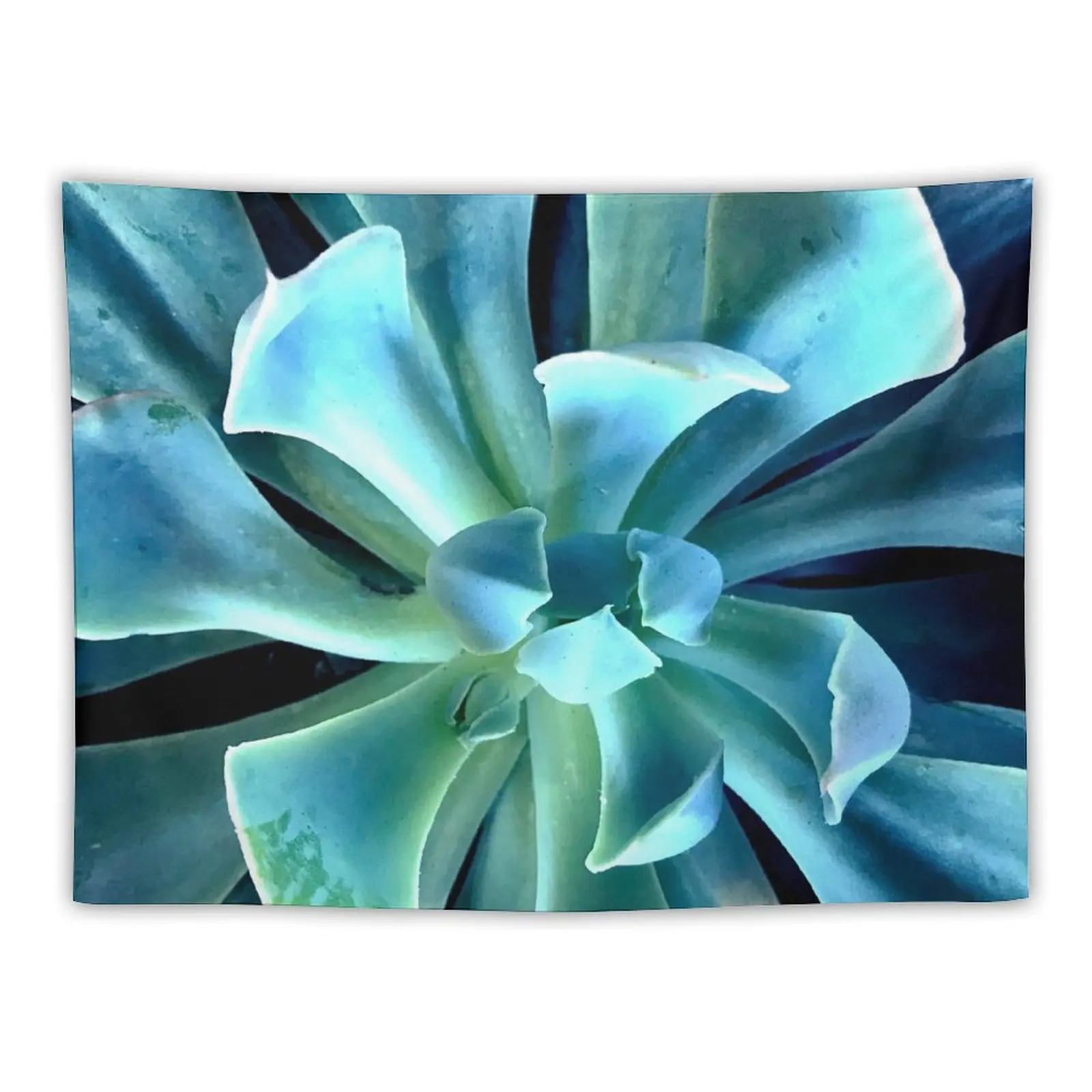 Захватывающий дух ленточный аква-синий сочный художественный гобелен обои для