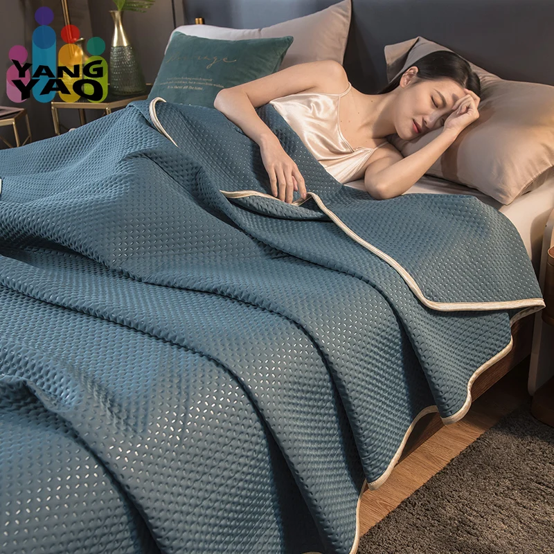 

Summmer Breathable Cooled Cooling Blanket Cool Not Icy Summer Quilt Quilted Washable Air Conditioning Quilts Heat Dissipating