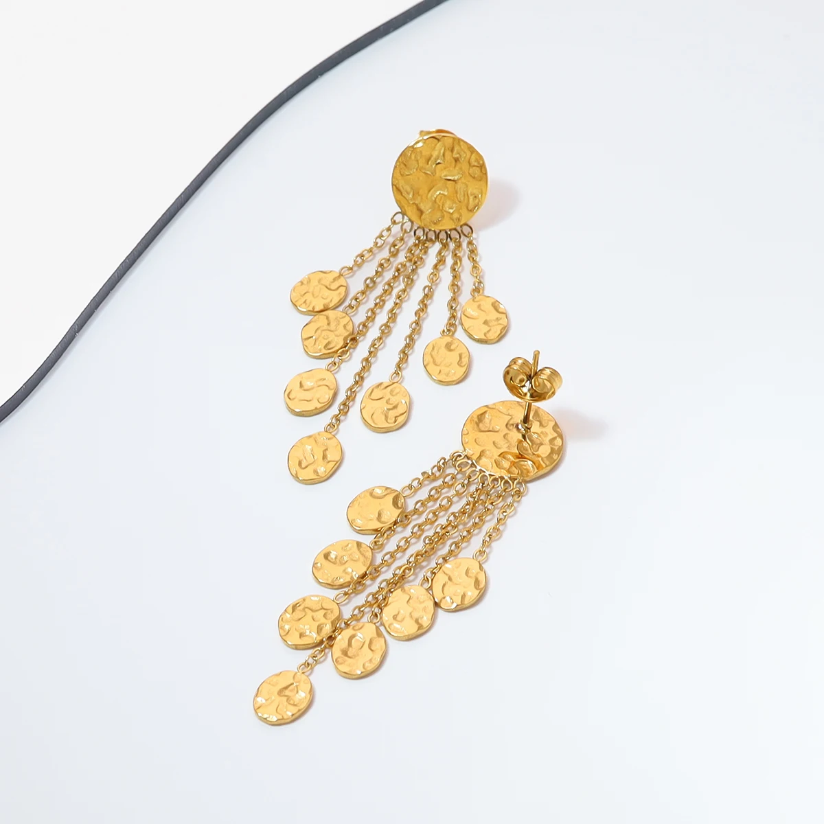 WILD &amp FREE Новая 18 - каратная позолоченная нержавеющая сталь с нержавеющими ушами