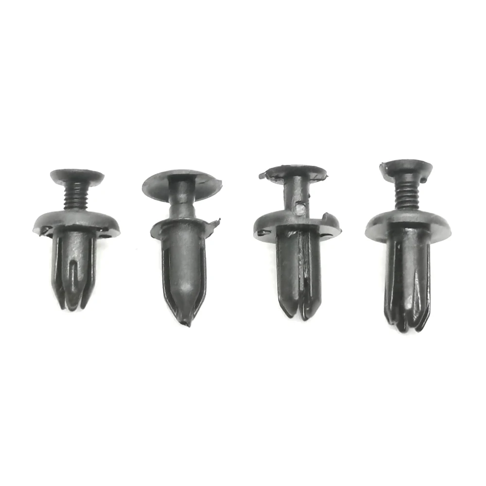 

50Pcs Car High Quality Material Parts Fits Push in 5mm Car Nylon Fastener clips Cover Retainers Fender rivets