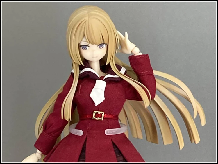 Фото SH STUDIO 1/12 Масштаб Megami Device Girl Замена Miyakawa Прическа Форма лица Три цвета Подходит для 6-дюймовой модели экшн-фигурки №2