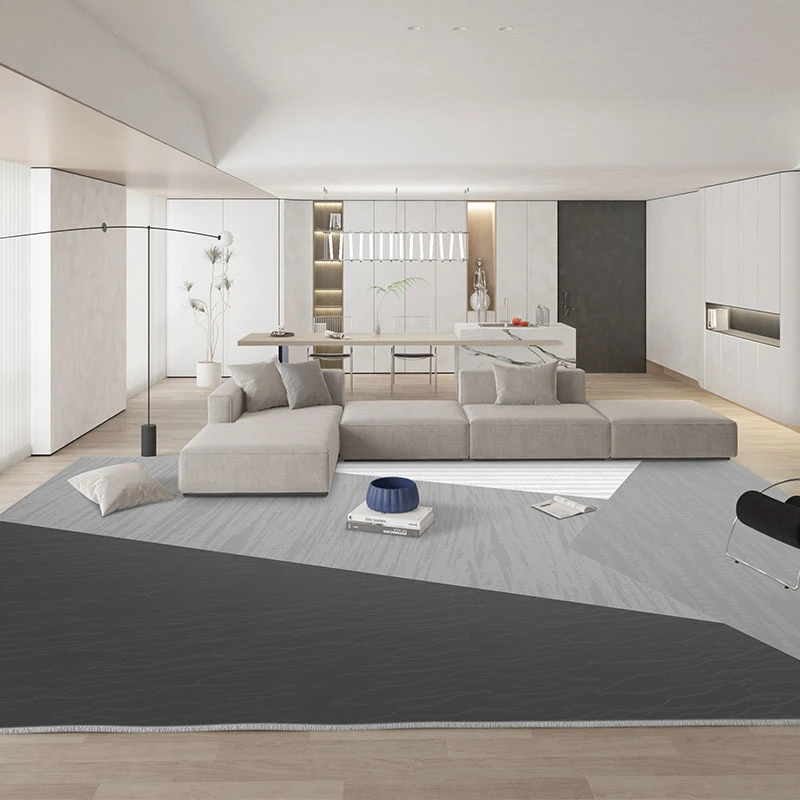 

Nordic Large Area Living Room Rugs Light Luxury Bedroom Decor Carpet Minimalist Room Decoration Carpets Home Balcony Lounge Rug
