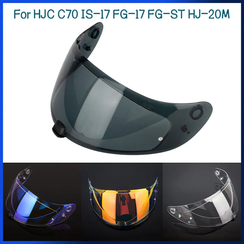 Фото Защитный козырек для мотоциклетного шлема HJC C70 IS-17 FG-17 FG-ST №1