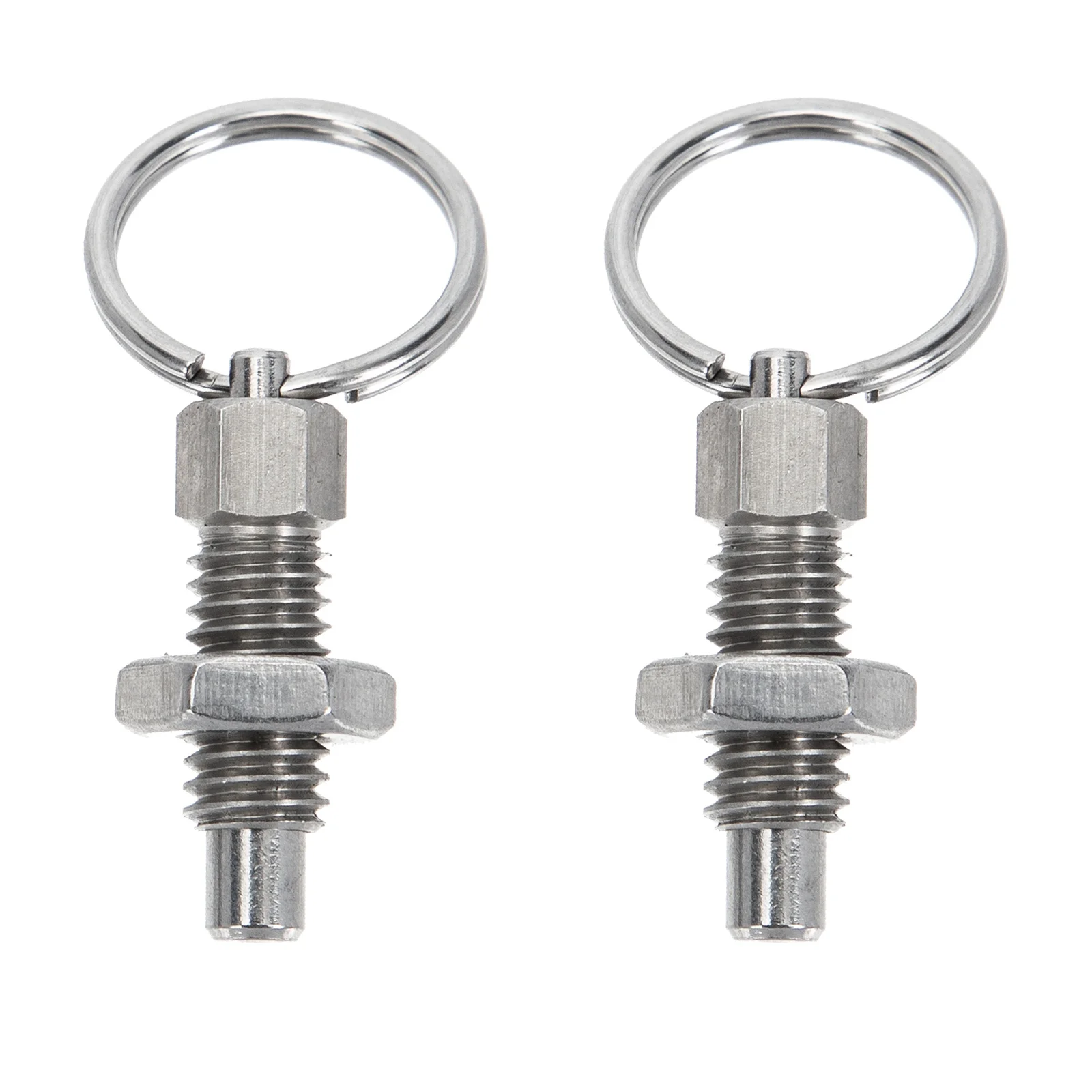 

Plunger Spring Indexingring Pin Catch Stainless Steel Loaded Retractable Lockingknob Replacement Accessories Mechanical