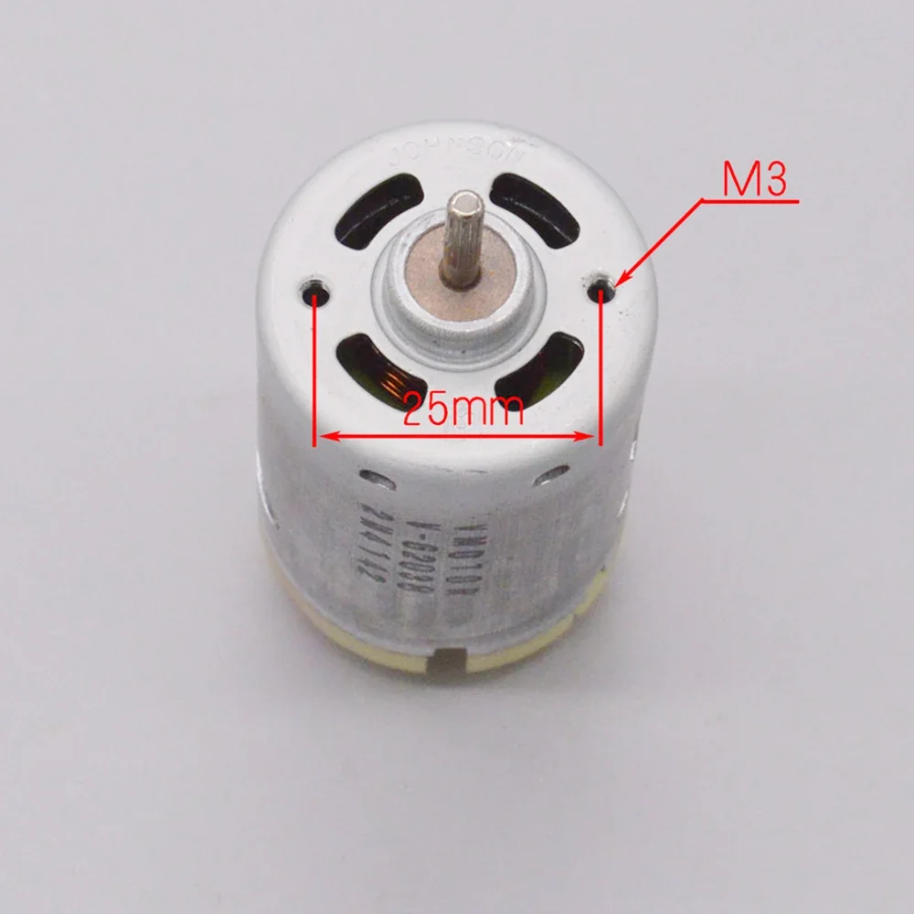 Фото Угольная щетка Johnson Micro 540, электродвигатель постоянного тока 5 В-12 В, 28400 об/мин, мощный цветочный вал двигателя для электрического инструмента, пылесоса №3