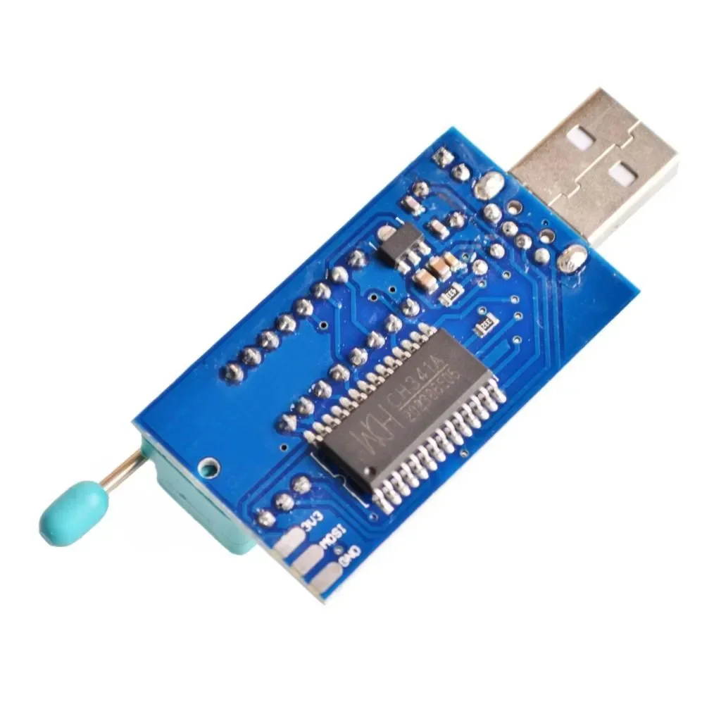 НОВАЯ плата Bios MX25L6405 W25Q64 USB-программатор ЖК-дисплей записывающее устройство CH341