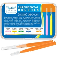 i shaped interdental brush denta floss interdental cleaners orthodontic dental teeth brush toothpick oral care tool