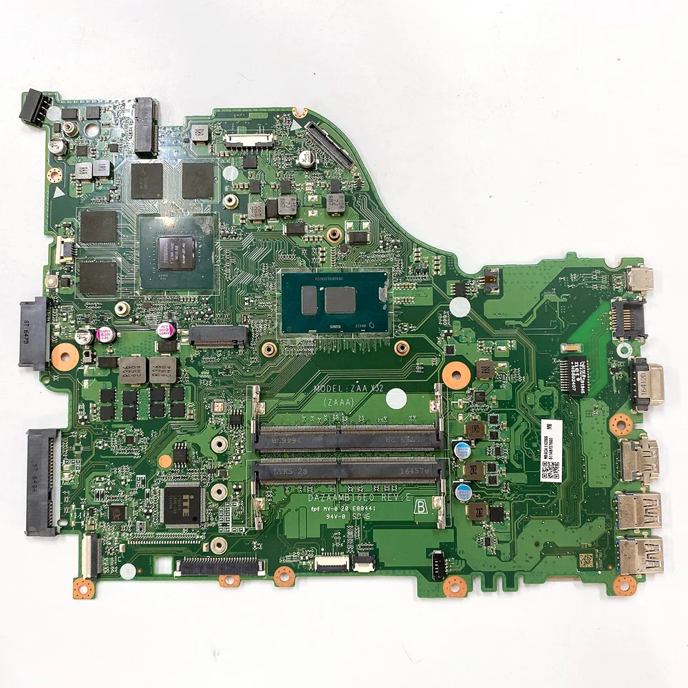 Материнская плата для ноутбука Acer aspire E5-774G E5-575 E5-575TG F5-573G SR2ZV i7-7500U 950M 2GB видеокарта