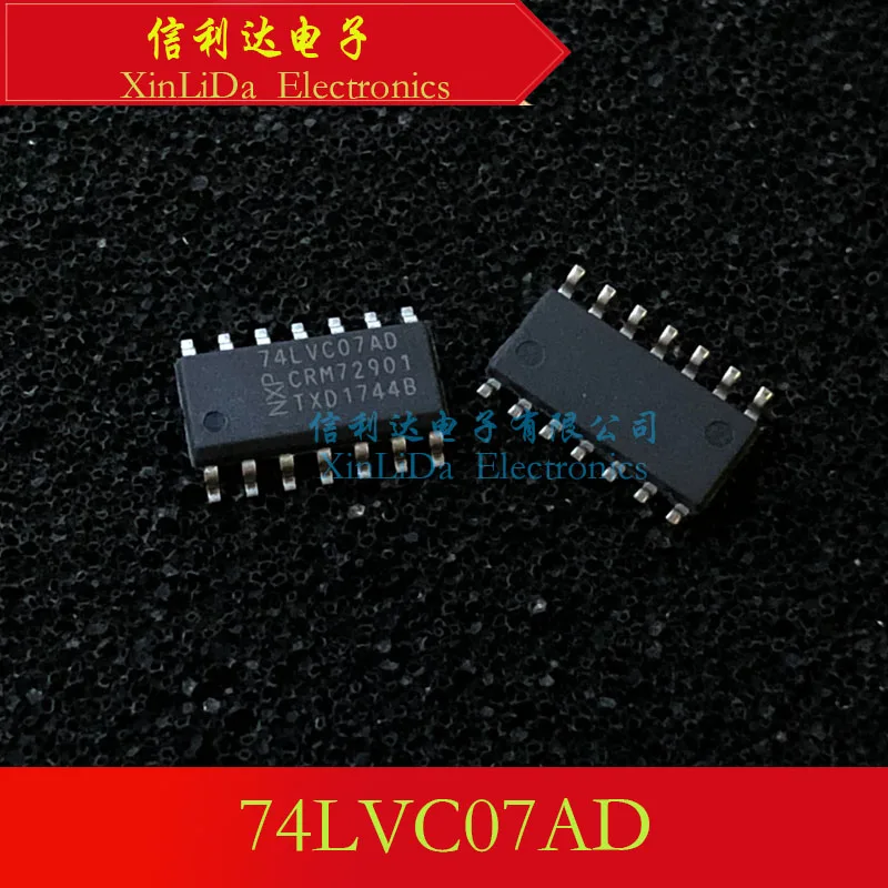 Новый и оригинальный буфер/привод 74LVC07AD 74LVC07 SOP14