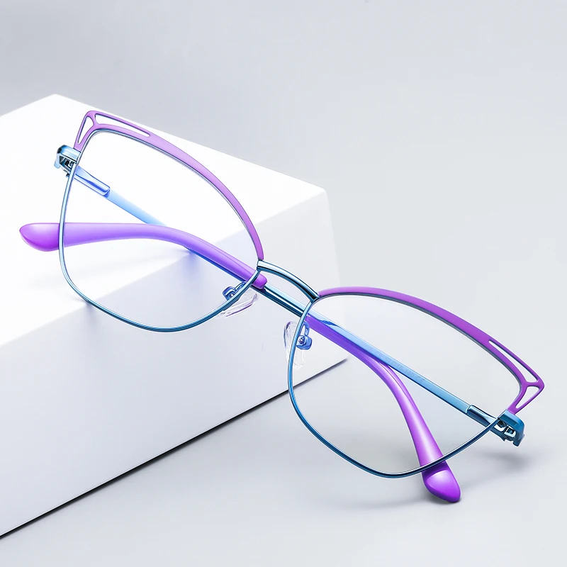 

VKYEE New Fashion Anti Blue Light Blocking Glasses for Women Eyeglasses Butterfly Frame Computer Gaming Optical Eyewear