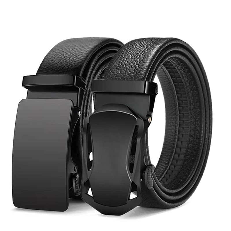 Mens Belt Leisure Business Male Belts Cow Strap Automatic Adjustable Belts for Men Gifts ремень мужск