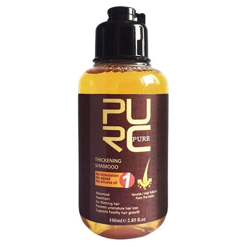 

Mens Hair Thickening Shampoo Anti-Thinning Ginger Shampoo Ginger Hair Thickening Shampoo For Women & Men Natural Shampoo For