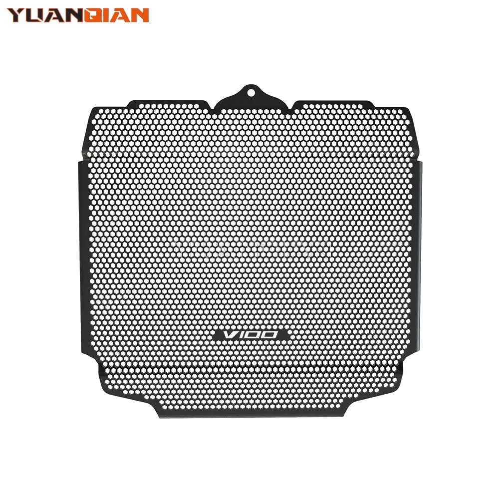 

Аксессуары для мотоциклов Moto Guzzi V100 V 100 manello MandelloS 2023 2024 Защитная крышка для радиатора решетки радиатора