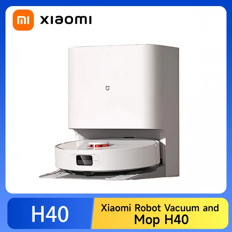 

Робот-пылесос Xiaomi Mijia H40, беспроводной, влажная уборка, циклонный контейнер