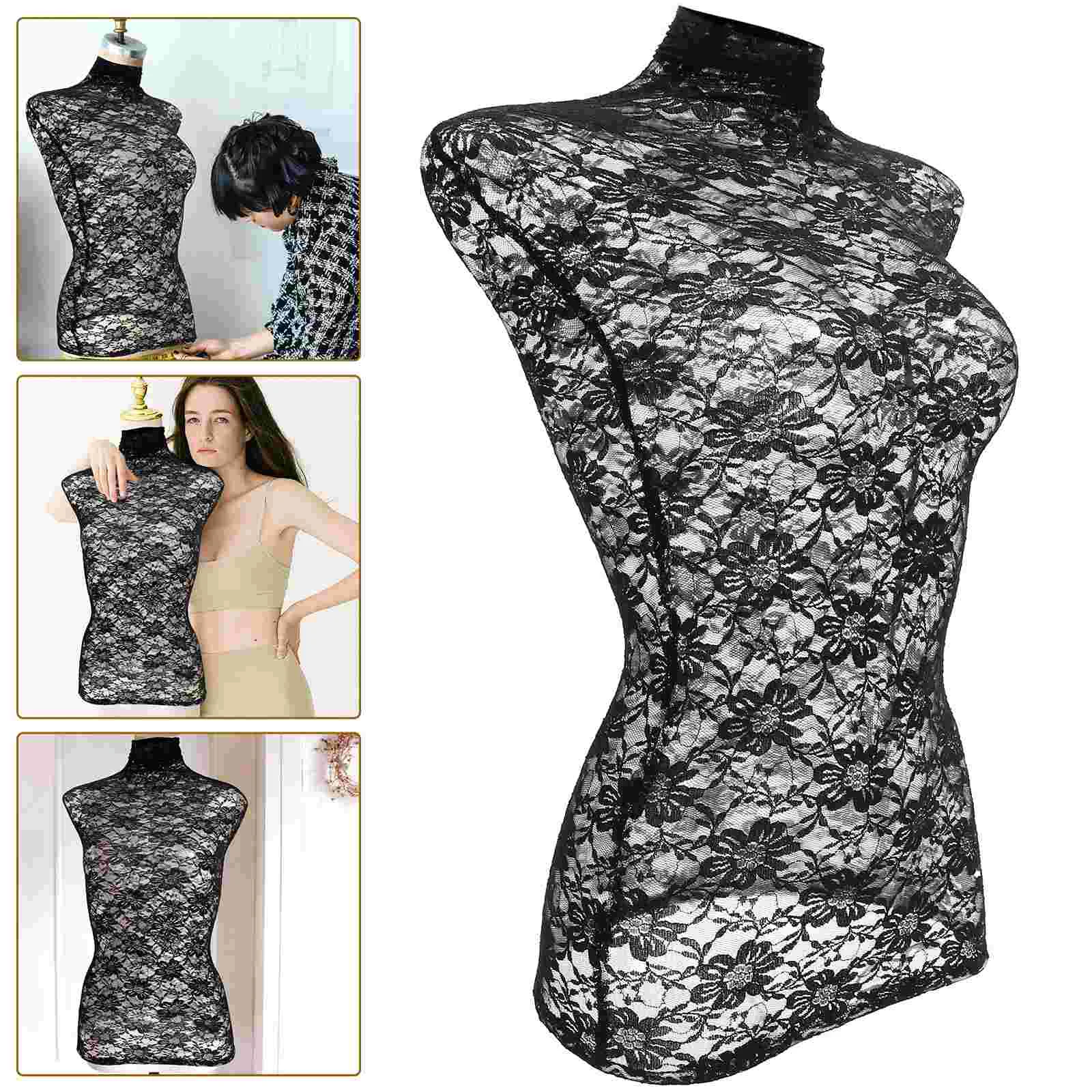Манекены женская модель реквизит тканевый чехол аксессуары платье-манекен форма