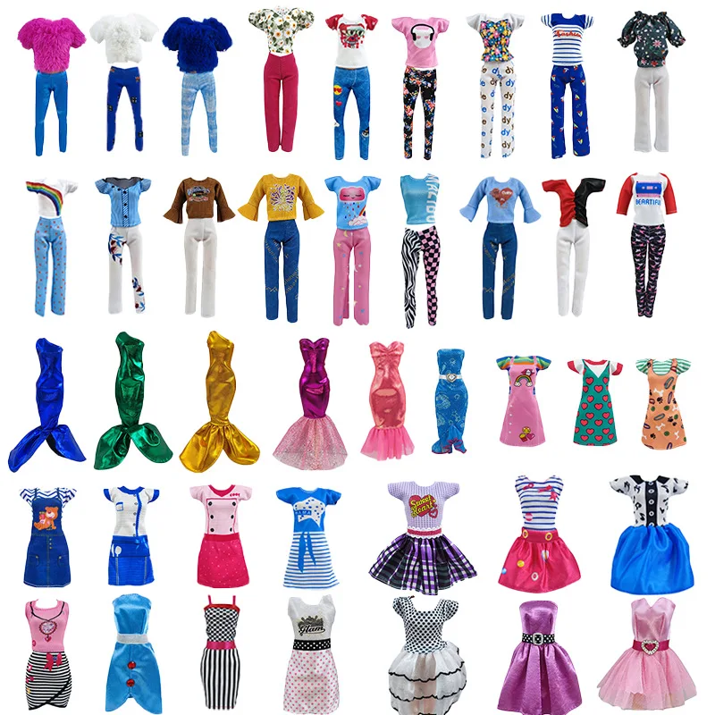 30cm Bjd Dress Wear Casual Outfits Vest Shirt Skirt Pants Ba