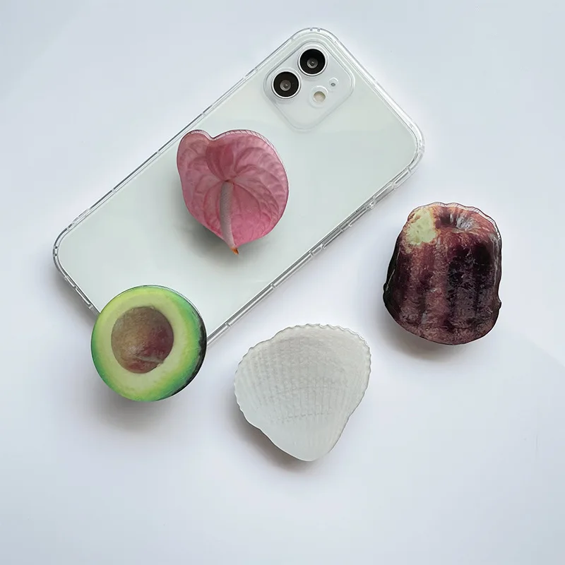 

Bracket ins creative cartoon shell glue lazy retractable desktop phone buckle bracket wholesale