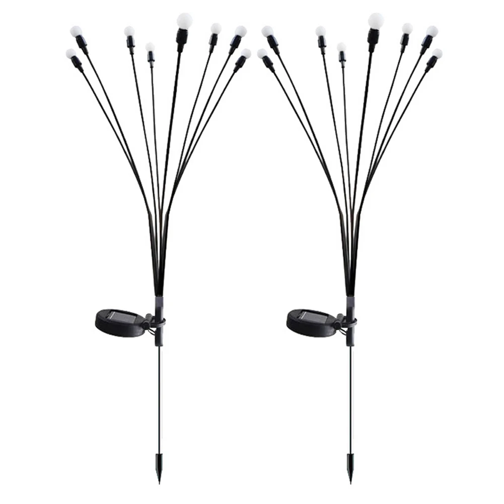 2 шт. 8 светодиодных ярких светлячков качающиеся фонари водонепроницаемые