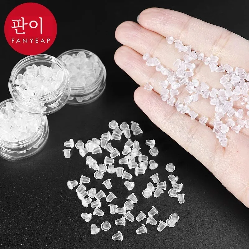 Заглушка для ушей Ap40-антипадающая силиконовая заглушка Задняя Резиновая