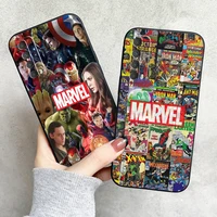 marvel the avengers phone case for huawei p smart z 2019 2021 p20 p20 lite pro p30 lite pro p40 p40 lite 5g carcasa coque soft
