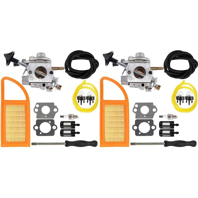 2X BR 600 карбюратор воздушный фильтр топливный Repower Kit для Stihl BR500 BR550 BR600 рюкзак