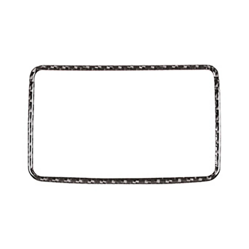 

Car Soft Carbon Fiber Rear Exhaust Air Frame Cover Trim For Mercedes-Benz CLA 2015-2019