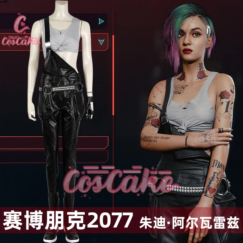 Костюм для косплея Judy Alvarez игра 2027 маскировка топы взрослых женщин и девочек
