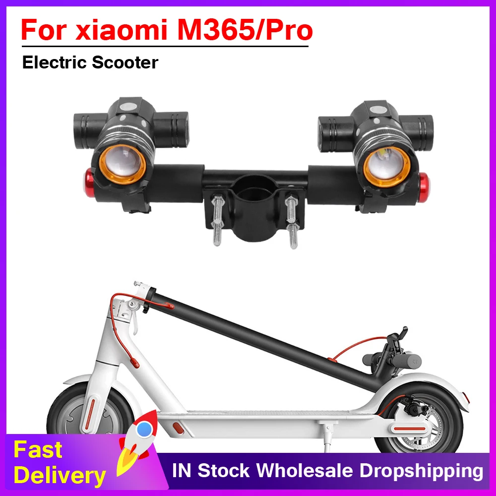 

Светодиодный налобный фонарь для электроскутера Xiaomi M365/Pro, 1200 мАч