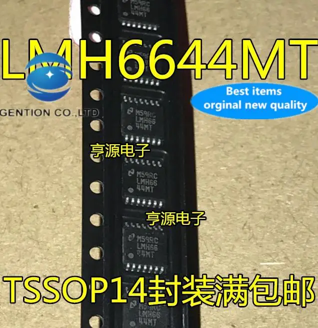 

10pcs 100% orginal new in stock LMH6644MTX LMH6644MT LMH6644 TSSOP14