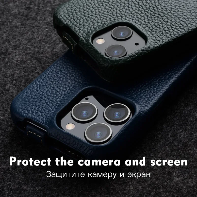 Оригинальный чехол-книжка Melkco из натуральной коровьей кожи для iPhone 16 15 Pro Max 14 13