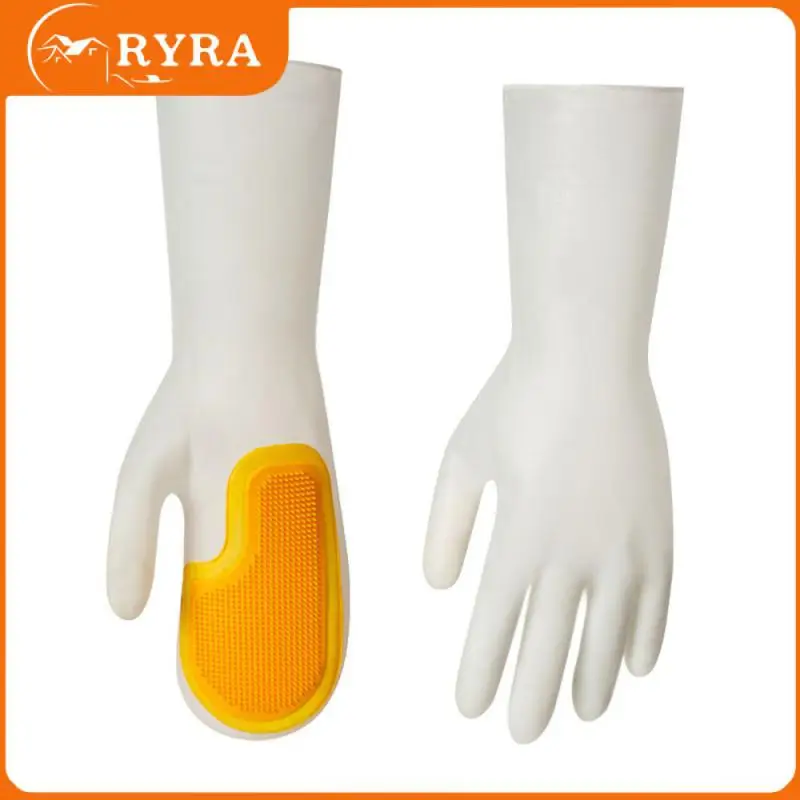 

Palm Brush Brush Non-slip Thermal Insulation Glove Brush High Quality Dishwashing Gloves Kitchen Cleaning