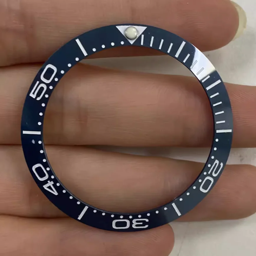 40mm Watch Bezel Insert Ceramic Dark Blue Bezel Mouth Outer Diameter 40mm Inner Diameter 31.5mm Watch Accessories