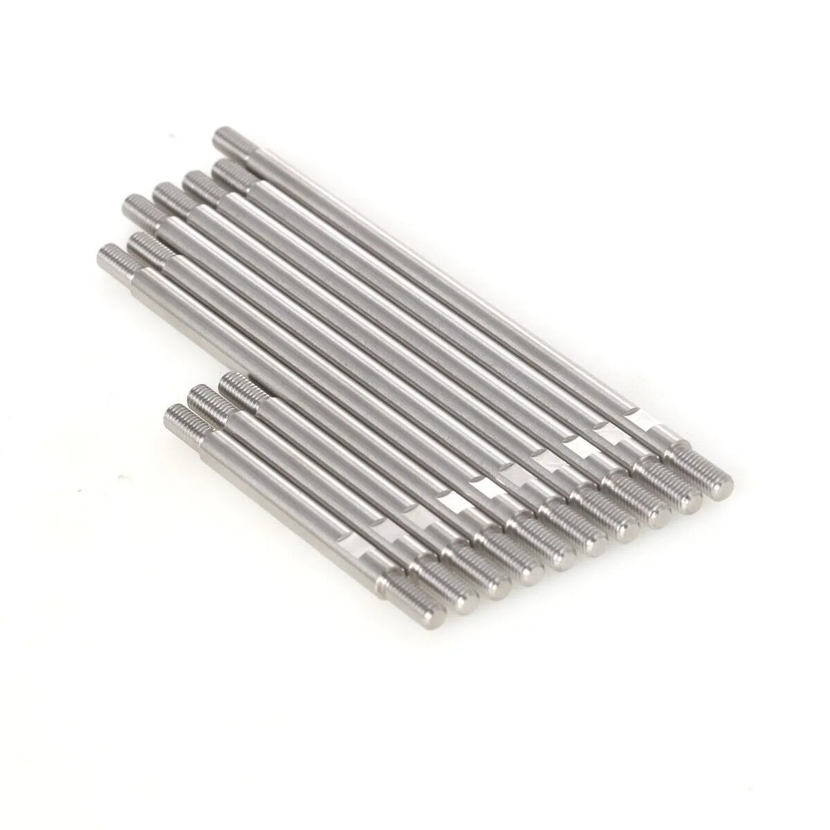 LCX Racing 1/10 RC Гусеничный полный набор звеньев подвески из нержавеющей стали 324 мм