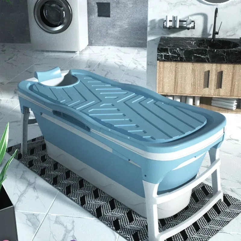 Ванны для ванной комнаты Портативная ванна взрослых Мобильная простая спа-салон