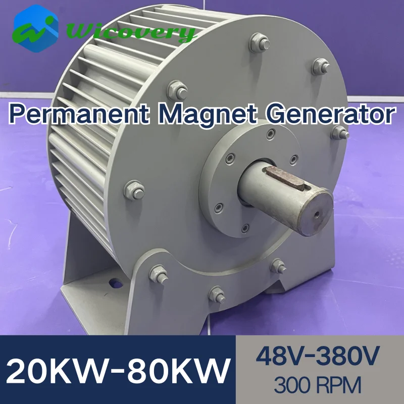 Высокоэффективные генераторы 50 кВт 80 низкая скорость 110 В 220 230 380 безредукторный